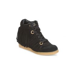 Buty Serafini MANHATTAN. Czarne trampki i tenisówki damskie Serafini, bez wzorów, bez zapięcia. Za 659,40 zł.