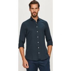 Marc O'Polo - Koszula. Niebieskie koszule męskie Marc O'Polo, s, bez wzorów, z bawełny, casualowe, polo, z długim rękawem. W wyprzedaży za 189,90 zł.