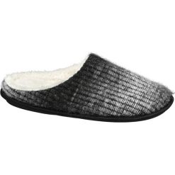 Kapcie męskie Casa mia popielate. Szare kapcie męskie marki Casa mia, z materiału. Za 29,90 zł.