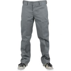 Chinosy męskie: Dickies spodnie (873 Slim Straight Work) Chino ciemnoszary