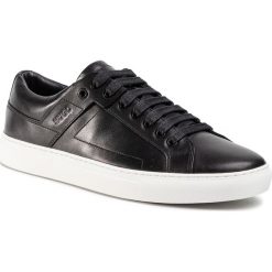 Sneakersy HUGO - Futurism 50315601 10191225 01 Black 001. Czarne sneakersy męskie HUGO, na co dzień, bez wzorów, ze skóry, bez zapięcia. Za 849,00 zł.