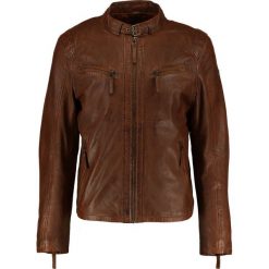 Gipsy COBY Kurtka skórzana cognac. Brązowe kurtki męskie skórzane marki Gipsy, m. Za 759,00 zł.
