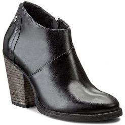 Botki damskie lity: Botki ROBSON - 5076/1.100 Czarny