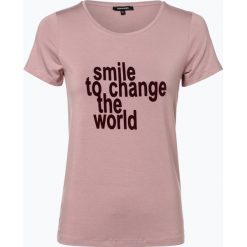 More & More - T-shirt damski, różowy. Czerwone t-shirty damskie More & More, z nadrukiem. Za 119,95 zł.