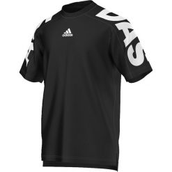 Adidas Koszulka męska Linear 3S Tee czarna r. S (AK1819). Czarne koszulki sportowe męskie marki Adidas, m. Za 82,49 zł.