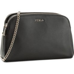 Torebka FURLA - Capriccio 943613 E EL73 V18 Onyx. Czarne torebki klasyczne damskie Furla, bez wzorów, ze skóry, wizytowe, bez dodatków. Za 990,00 zł.