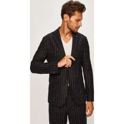 Tommy Hilfiger Tailored - Marynarka. Niebieskie garnitury męskie Tommy Hilfiger Tailored, bez wzorów, z elastanu, eleganckie. W wyprzedaży za 1249,00 zł.