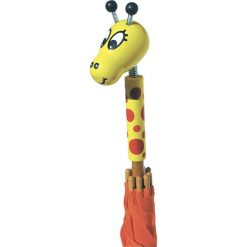 Parasole: Parasol „Paf die Giraffe” w kolorze czerwono-żółtym