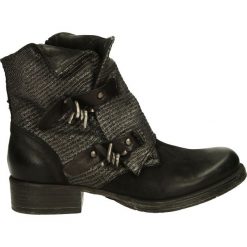 Botki - 185611 NERO. Czarne botki damskie skórzane Venezia. Za 299,00 zł.