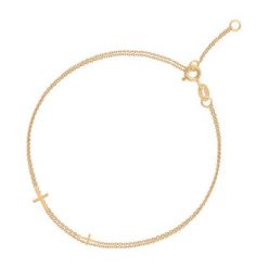 Wspaniała Bransoletka Złota - złoto 375. Żółte bransoletki damskie W.KRUK, złote. Za 329,00 zł.