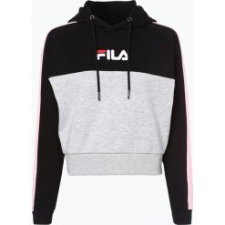 FILA - Damska bluza nierozpinana – Wenda, czarny. Czarne bluzy damskie z kapturem marki Fila, m. Za 349,95 zł.