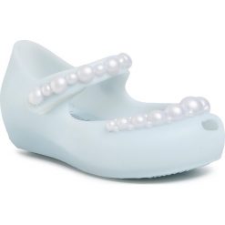 Sandały MELISSA - Ultragirl Girly B 32865 Blue 01970. Niebieskie sandały dziewczęce Melissa, z tworzywa sztucznego, bez zapięcia. Za 249,00 zł.