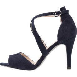Sandały damskie: Pier One Wide Fit Sandały na obcasie dark blue