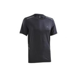 Koszulka Do Biegania Męska Run Dry+ Breath Czarna. Czarne koszulki męskie KALENJI, s, bez wzorów, z poliesteru, bez kołnierzyka, bez rękawów. Za 49,99 zł.