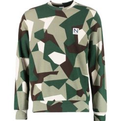 Bluzy męskie: New Black LUMPEN Bluza green