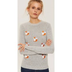 Sweter w lisy - Jasny szar. Szare bez kategorii House, s. Za 79,99 zł.