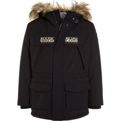 Napapijri SKIDOO OPEN LONG Kurtka zimowa black. Czarne kurtki męskie Napapijri, na zimę, z materiału. W wyprzedaży za 975,20 zł.