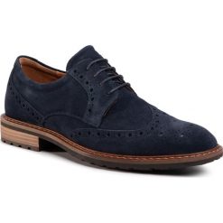 Półbuty ECCO - Vitrus I 64031405058 Navy. Niebieskie półbuty męskie ecco, na co dzień, bez wzorów, ze skóry, eleganckie, bez zapięcia. W wyprzedaży za 599,00 zł.