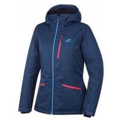 Hannah Nora Dark Denim Mel 36. Niebieskie kamizelki damskie Hannah, bez wzorów, z denimu, sportowe, bez kaptura. W wyprzedaży za 399,00 zł.