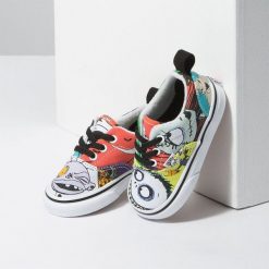 Vans Tenisówki dziecięce TD Era Elastic Lace 19 białe. Białe buty dziewczęce sportowe Vans, bez wzorów, z gumy, bez zapięcia. Za 169,00 zł.