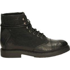 Botki ocieplane - ADAM2209 NERO. Brązowe botki damskie skórzane marki Venezia. Za 269,00 zł.
