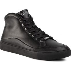 Sneakersy GUESS - Larry Hi FM5LRH LEA12 BLACK. Czarne sneakersy męskie Guess, bez zapięcia. Za 549,00 zł.