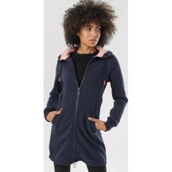 Granatowa Bluza Aglaoreisis. Niebieskie bluzy damskie Born2be, s, bez wzorów, bez rękawów, bez kaptura. W wyprzedaży za 119,99 zł.