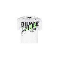 T-shirty z krótkim rękawem Dsquared S71GD0429. Białe t-shirty męskie Dsquared, s, bez wzorów, bez kołnierzyka, krótkie. Za 389,00 zł.