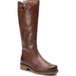 Kozaki LASOCKI SM-SYRENA-01. Czarne kozaki damskie Lasocki, ze skóry, bez obcasa, bez zapięcia. Za 399,99 zł.