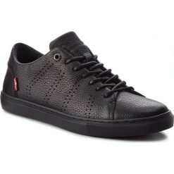 Sneakersy LEVI'S - 227811-710-59 Regular Black. Czarne sneakersy męskie marki Levi's®, na co dzień, ze skóry. W wyprzedaży za 279,00 zł.
