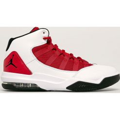 Jordan - Buty Max Aura. Białe sneakersy męskie Jordan, na sznurówki. W wyprzedaży za 449,90 zł.