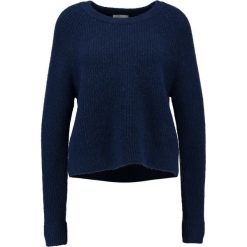 Swetry klasyczne damskie: Delicatelove Sweter navy