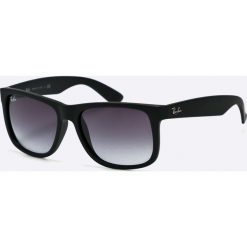 Ray-Ban - Okulary Justin. Czarne okulary przeciwsłoneczne damskie marki Ray-Ban. Za 479,90 zł.