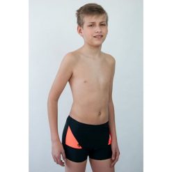 Odzież dziecięca: Belibe Sport Spin kąpielówki chłopięce 1100 m1110 czarno- pomarańczowe r. 152