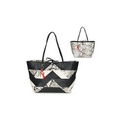 Torby shopper Desigual BOLS_SNAKE COLOR PATCH CAPRI. Czarne torby damskie na zakupy marki Desigual. Za 307,30 zł.