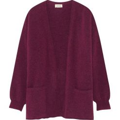 Kardigan w kolorze śliwkowym. Swetry damskie American Vintage, s, bez wzorów, z wełny. W wyprzedaży za 219,95 zł.