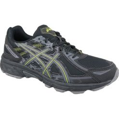 Asics Gel-Venture 6 T7G1N-001 44 Czarne. Czarne buty sportowe męskie Asics, z syntetyku, bez zapięcia, do biegania. W wyprzedaży za 229,99 zł.