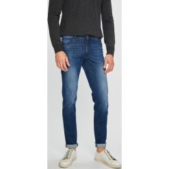 Trussardi Jeans - Jeansy. Niebieskie jeansy męskie Trussardi Jeans, bez wzorów. W wyprzedaży za 299,90 zł.