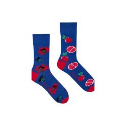 Skarpetki męskie: Granat – kolorowe skarpetki Spox Sox