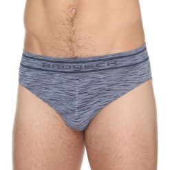Slipy męskie: Brubeck Slipy męskie FUSION szare r. XXL (BE10090)