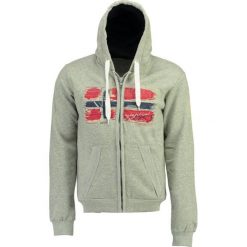 Geographical Norway bluza męska Gayto XXL szara. Szare bluzy męskie Geographical Norway, xxl, bez wzorów, z kapturem, bez rękawów, z kapturem. Za 179,00 zł.