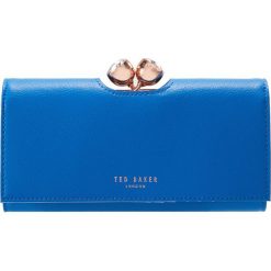 Ted Baker MUSCOVY TWISTED BOBBLE TEXTURE MATINEE Portfel blue. Niebieskie portfele damskie marki Ted Baker. Za 459,00 zł.