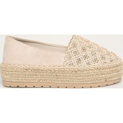 Answear - Espadryle Guapissima. Brązowe espadryle damskie ANSWEAR, bez wzorów, z gumy, bez obcasa, na obcasie. W wyprzedaży za 89,90 zł.