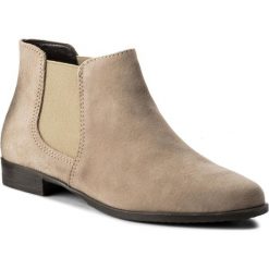 Sztyblety TAMARIS - 1-25038-29 Taupe 341. Brązowe botki damskie marki Tamaris, z zamszu. W wyprzedaży za 139,00 zł.