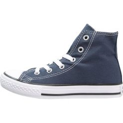 Converse CHUCK TAYLOR ALL STAR Tenisówki i Trampki wysokie blau. Niebieskie trampki dziewczęce Converse, z włókna, przed kolano, na sznurówki. Za 179,00 zł.