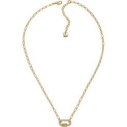 Dkny - Naszyjnik. Żółte naszyjniki damskie DKNY, z kryształem, metalowe. Za 339,90 zł.