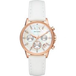 Armani Exchange Zegarek chronograficzny weiss. Białe zegarki damskie marki Armani Exchange. Za 839,00 zł.