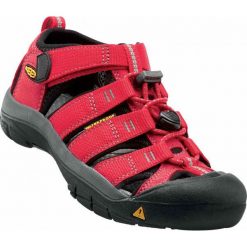 Keen Sandały Newport h2 Jr Ribbon Red/Gargoyle Us 1 (32/33 Eu). Czerwone sandały dziewczęce Keen, bez zapięcia. Za 235,88 zł.