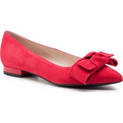 Baleriny EVA MINGE - Lebrija 5C 19GR1372411ES 808. Czerwone baleriny damskie ze skóry. W wyprzedaży za 249,00 zł.
