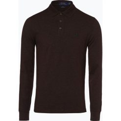 Polo Ralph Lauren - Męska koszulka polo – Slim fit, brązowy. Brązowe koszulki polo Polo Ralph Lauren, l, z długim rękawem. Za 529,95 zł.